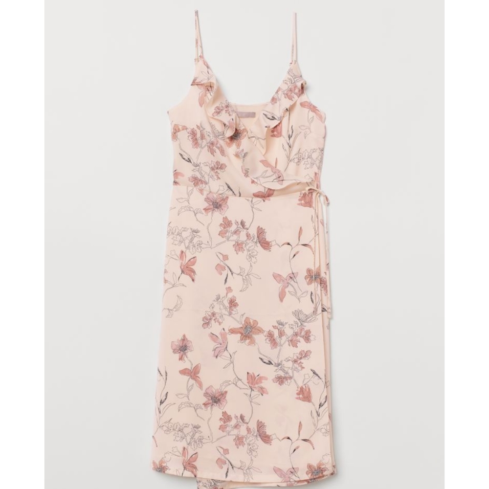 *2 for $30* Pink floral dress from H&M, size 0